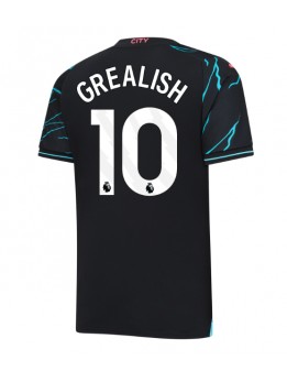 Moški Nogometna dresi replika Manchester City Jack Grealish #10 Tretji 2023-24 Kratek rokav